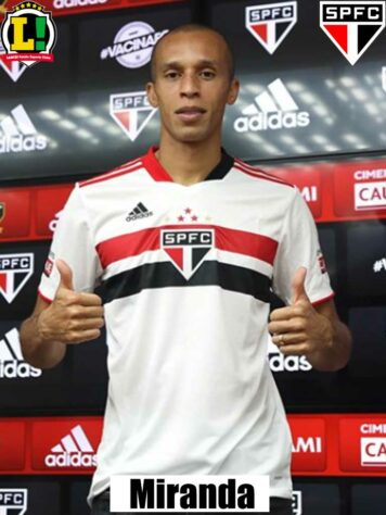 Miranda - 7,0 - Uma ótima atuação do zagueiro, que foi impecável na defesa do Tricolor. Colocando toda sua experiência e qualidade em campo, foi o grande nome do time na partida.