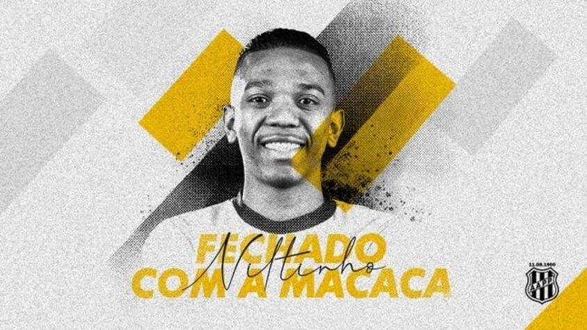 FECHADO - A Ponte Preta anunciou nessa quinta-feira (1) a chegada do atacante Niltinho, nome revelado nas categorias de base do São Caetano e que estava nas últimas três temporadas jogando em Portugal, mais precisamente no GD Chaves.