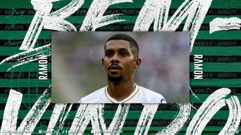 FECHADO - O América-Mg anunciou a contratação do meia Ramon. O jogador chega por empréstimo até o final de 2021, após deixar o Internacional.