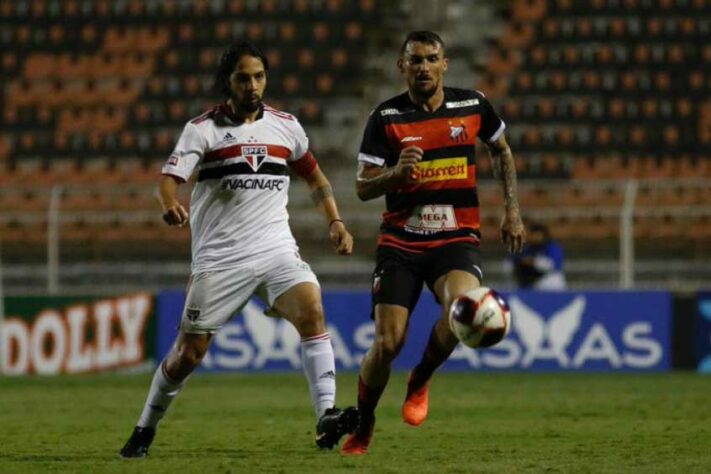 Jogo 10: Ituano 0 x 3 São Paulo (Estádio Novelli Júnior - 25/04/2021) - Gols do São Paulo: Rodrigo Freitas (1 x 0), Igor Vinícius (2 x 0) e Galeano (3 x 0)