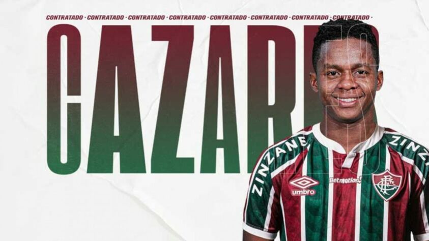 Cazares - O meia-atacante foi mais um nome contratado pelo Fluminense para a temporada 2021. Ele chega de graça após rescindir com o Corinthians e assina até o fim de 2022.