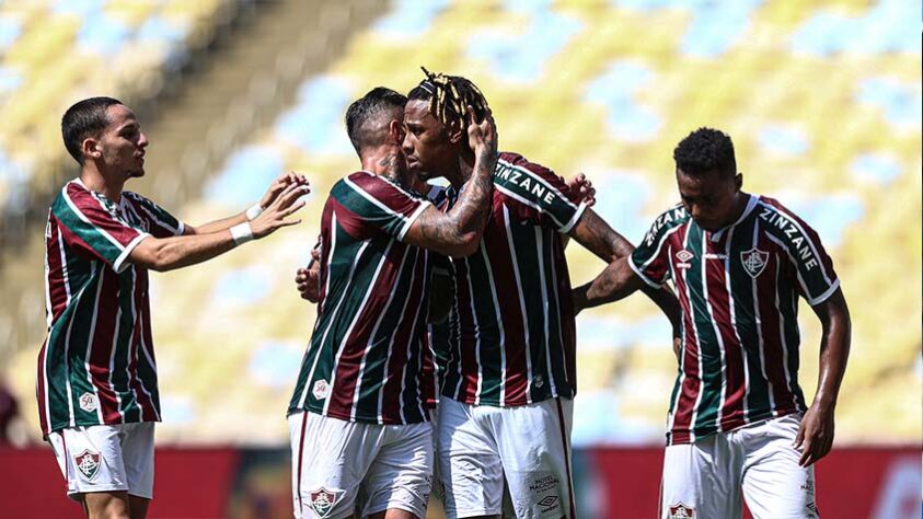 O Fluminense ratificou a segunda colocação na Taça Guanabara em grande estilo. Na manhã deste domingo, a equipe suou, mas conseguiu a virada por 4 a 1 sobre o Madureira no Maracanã, em jogo pela última rodada da competição. Os gols foram marcados por Abel Hernández, Bobadilla, Ganso e Gabriel Teixeira, enquanto Luiz Paulo fez o gol do Madura. Veja as notas do Tricolor das Laranjeiras (por Vinícius Faustini - faustini@lancenet.com.br)