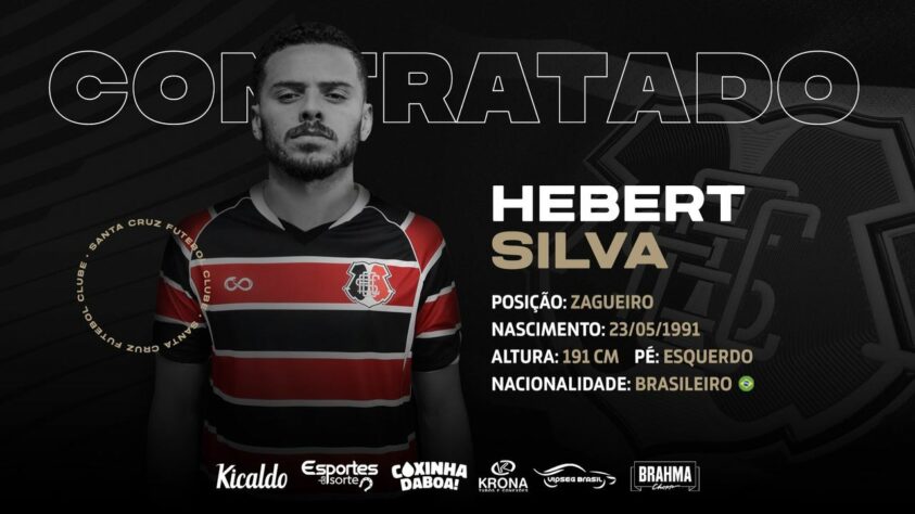 FECHADO - Hebert Silva, que estava no Wisla Kraków, do Japão, também fechou com o Santa Cruz.