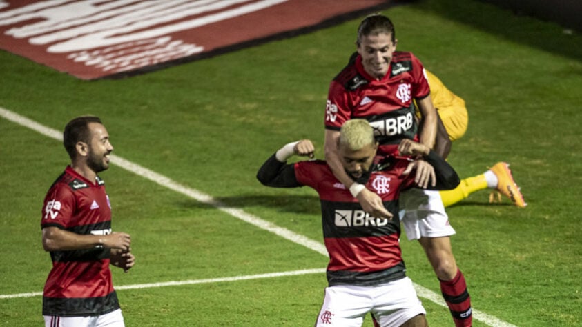 8ª rodada - Madureira 1x5 Flamengo (Estádio Raulino de Oliveira - 05/04/2021) - Gols do Flamengo: Gabigol (2), Gerson, Diego e Arrascaeta