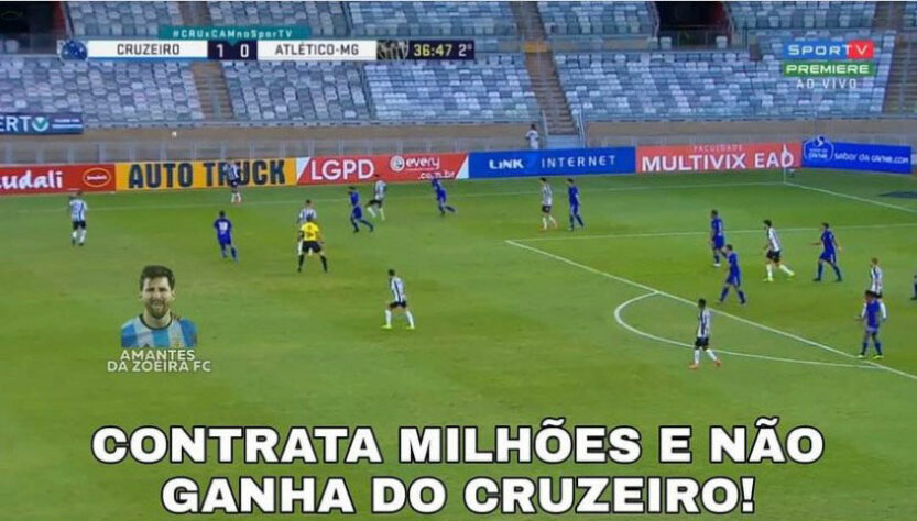 Campeonato Mineiro: os melhores memes de Cruzeiro 1 x 0 Atlético-MG