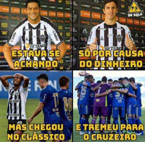 Campeonato Mineiro: os melhores memes de Cruzeiro 1 x 0 Atlético-MG