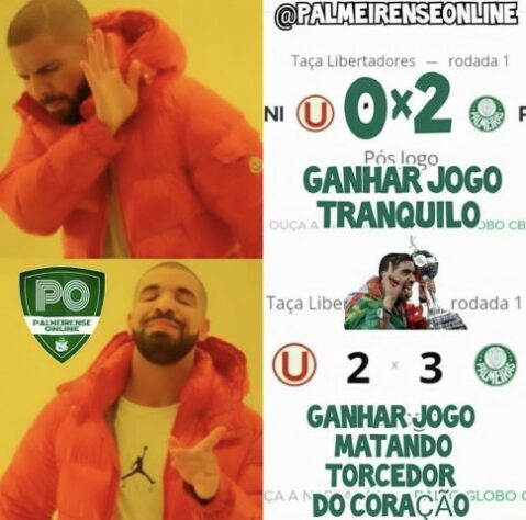 Libertadores da América: os memes de Universitario 2 x 3 Palmeiras