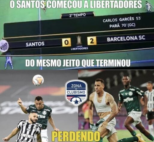 Libertadores da América: os melhores memes de Santos 0 x 2 Barcelona de Guayaquil