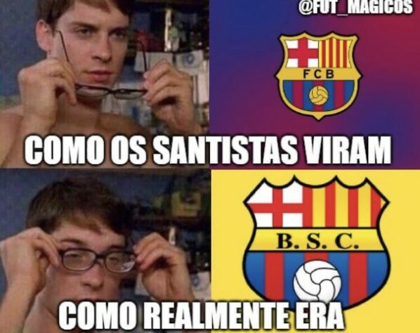 Libertadores da América: os melhores memes de Santos 0 x 2 Barcelona de Guayaquil