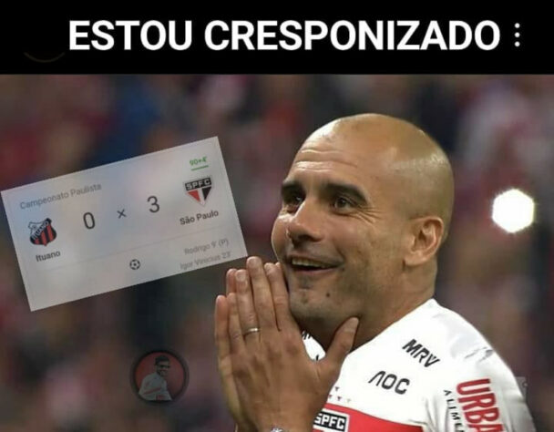 Os melhores memes de Ituano 0 x 3 São Paulo