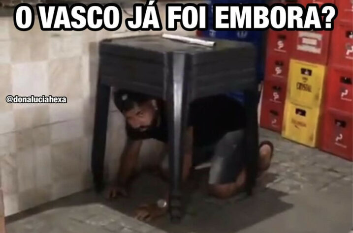 Memes do Clássico dos Milhões: pelo Cariocão 2021, Vasco venceu o Flamengo por 3 a 1 e quebrou tabu de 17 jogos.