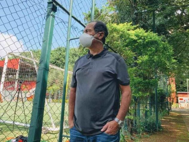 MURICY RAMALHO: o treinador se aposentou da beira dos gramados, foi comentarista por um tempo e hoje é coordenador de futebol do São Paulo.