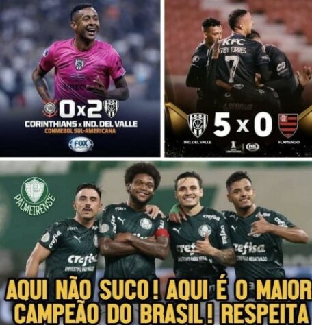 Libertadores da América: os melhores memes de Palmeiras 5 x 0 Independiente del Valle