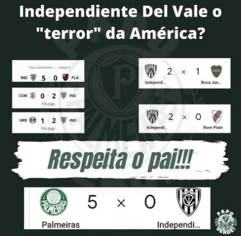 Libertadores da América: os melhores memes de Palmeiras 5 x 0 Independiente del Valle