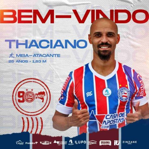 FECHADO - O meia Thaciano, do Grêmio, foi emprestado ao Bahia e defenderá o Tricolor de Aço em 2021.