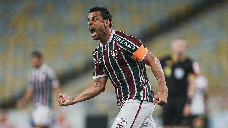 2020 - Fluminense 1 x 2 São Paulo - Com o gol marcado diante do São Paulo, o camisa 9 se tornou o quarto jogador a atingir a marca de 150 gols na história do Campeonato Brasileiro.