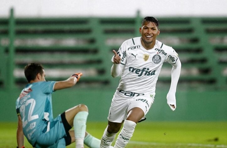 4/5/2021 – Defensa y Justicia-ARG 1 x 2 Palmeiras - Fase de grupos - Gols: Rony (2).