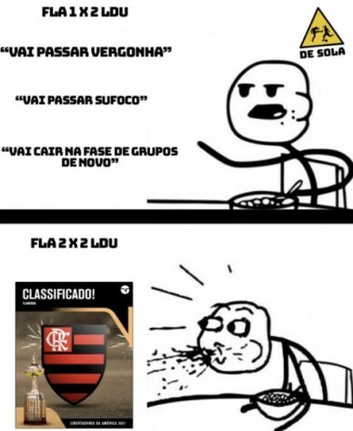 Libertadores da América: os memes de Flamengo 2 x 2 LDU de Quito