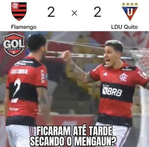 Libertadores da América: os memes de Flamengo 2 x 2 LDU de Quito