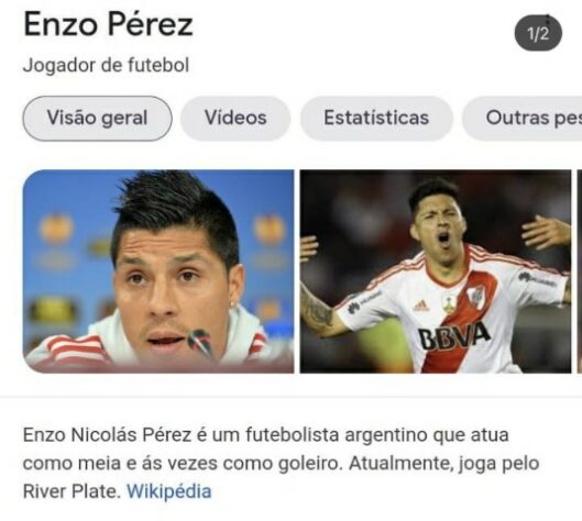 Um dia de goleiro: Enzo Pérez é improvisado no gol, River Plate vence o jogo e web bomba de memes