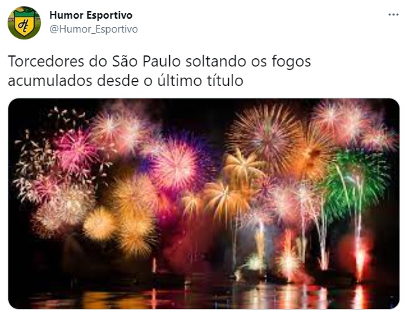 São Paulo é campeão do Paulistão e torcedores festejam a conquista nas redes sociais. Após mais um vice na temporada, Palmeiras vira alvo dos memes.