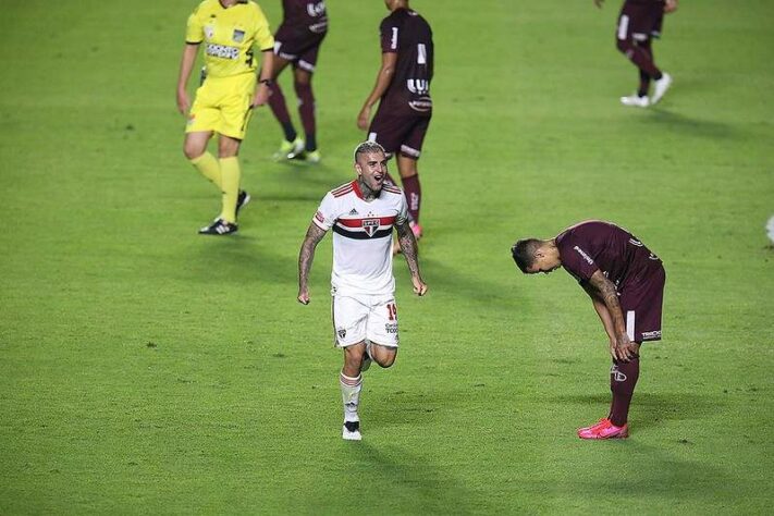 Liziero - 1 gol: marcou na vitória por 4 a 2 sobre a Ferroviária, nas quartas de final do Campeonato Paulista.