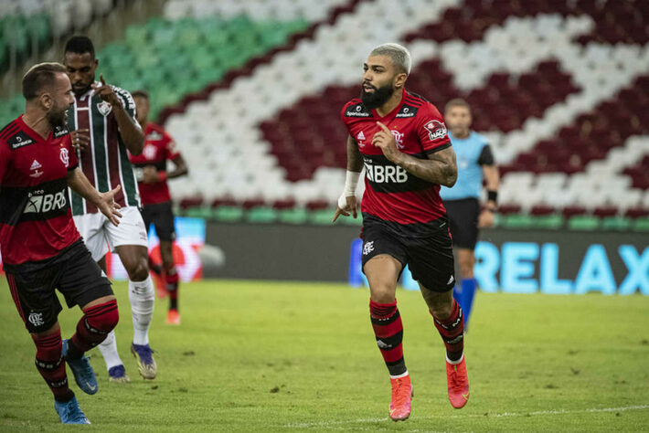 A final do Campeonato Carioca está em aberto. No jogo de ida, neste sábado, o Flamengo abriu o placar, mas sofreu o empate no segundo tempo. Confira as notas! (Por Lucas Pessôa - lucaspessoa@lancenet.com.br)