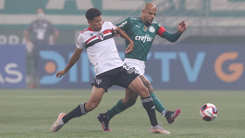 Palmeiras 0 x 0 São Paulo - 2021: no primeiro jogo da final do Campeonato Paulista, empate sem gols no Allianz Parque.