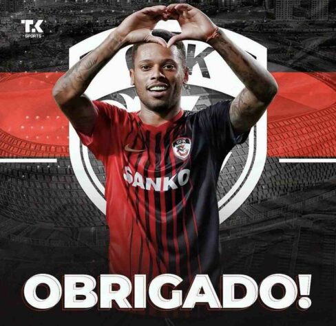 FECHADO - O atacante André, ex-Sport, Atlético-MG e Corinthians, deixou o Gaziantep, da Turquia, e agora está livre no mercado para assinar com qualquer clube.