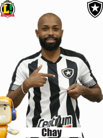 Chay: 6,0 – Não fez a melhor partida com a camisa do Botafogo, mas correu bastante e, caso Pedro Castro tivesse feito o gol, poderia ter conseguido uma assistência.