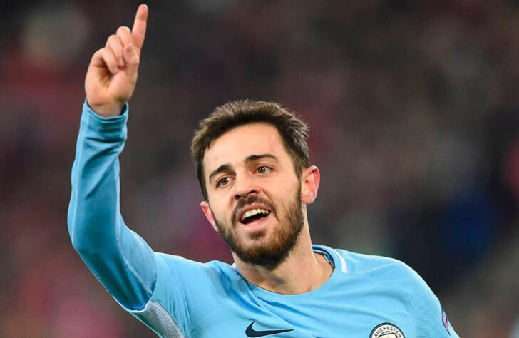 70 milhões de euros (R$ 454,9 milhões) - Bernardo Silva viu seu valor cair desde que chegou à Premier League, mas segue como um dos destaques do campeão inglês