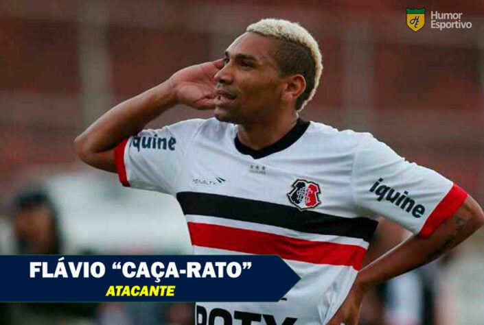 Apelidos inusitados do futebol: Flávio Caça-Rato