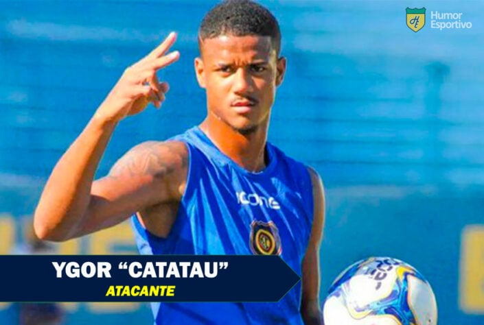 Apelidos inusitados do futebol: Ygor Catatau, jogador do Vitória