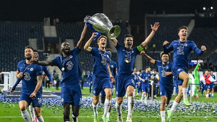 7º - Campeão da Champions League contra o Manchester City, o Chelsea atingiu a glória máxima do futebol europeu pela segunda vez em sua história. Além disso, os ingleses seguraram a 7ª colocação de clubes com maior valor de mercado.