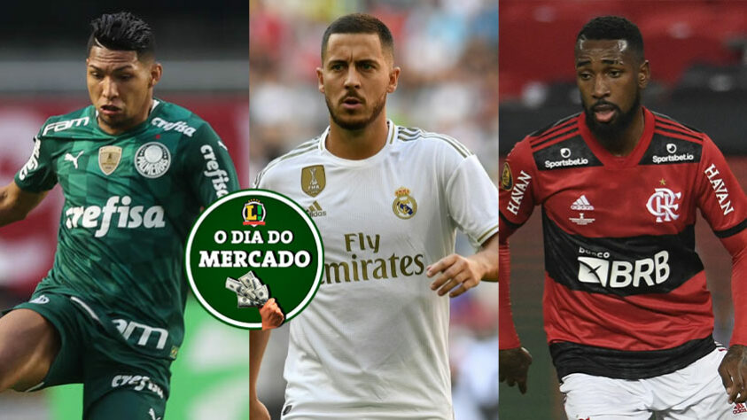 A semana começou quente no mercado da bola. O staff de Rony deu sinalização acerca da proposta de renovação enviada pelo Palmeiras, o Flamengo está perto de vender um de seus jogadores mais importantes, e Hazard comunicou ao Real Madrid seu desejo... Saiba sobre essas e outras notícias do mercado aqui, no Resumo do Vaivém!