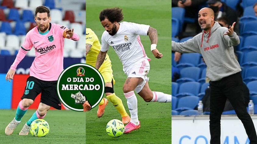 O mercado da bola foi agitado envolvendo nomes de peso do futebol. Messi tem proposta na mesa, mais um capítulo sobre o destino do lateral-esquerdo Marcelo, Guardiola cobiçado... Tudo isso e muito mais no Dia do Mercado de quinta-feira.