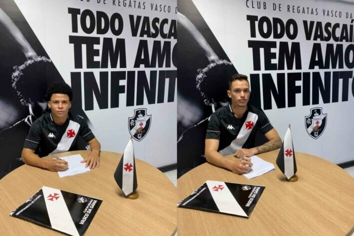 FECHADO - Na última terça-feira, o Departamento de Futebol de Base do Vasco firmou contrato com o atacante Emerson “Urso” e com o zagueiro Lucas Peres para o time sub-20. O atacante chega por empréstimo - com opção de compra - do São Caetano até o fim de 2022, enquanto o defensor vem em definitivo, com contrato até 30 de abril de 2022.