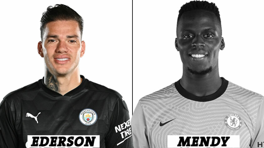 GOLEIRO: 14 votos para Ederson; 1 voto para Mendy.