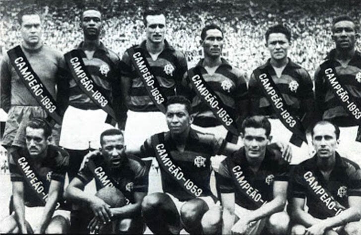1953 - 11º título estadual do Flamengo - Vice: Fluminense