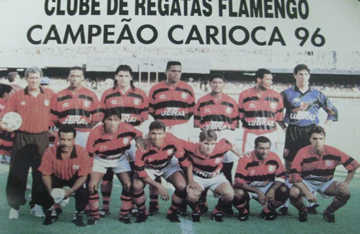 1996 -  24º título estadual do Flamengo - Vice: Vasco