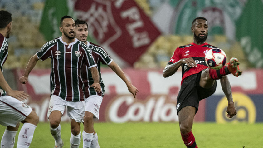 Final, jogo 1 - Fluminense 1x1 Flamengo (Maracanã - 15/05/2021) - Gol do Flamengo: Gabigol