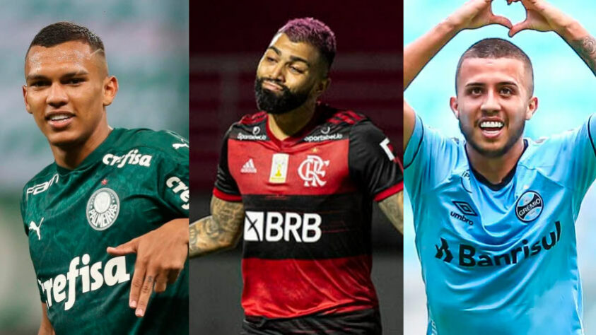 Os 30 jogadores mais valiosos do Campeonato Brasileiro de 2021