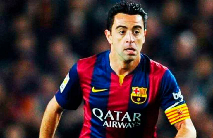 8º - Xavi - Nacionalidade: Espanha - Posição: meio-campista - Vitórias na carreira: 650 - Empates na carreira: 214 - Total de partidas sem perder na carreira: 864 jogos