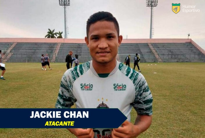 Apelidos inusitados do futebol: Jackie Chan, atacante do Manaus FC