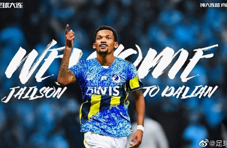 Jailson - Volante - 25 anos - Time: Dalian Professional - Contrato até: 31/12/2024