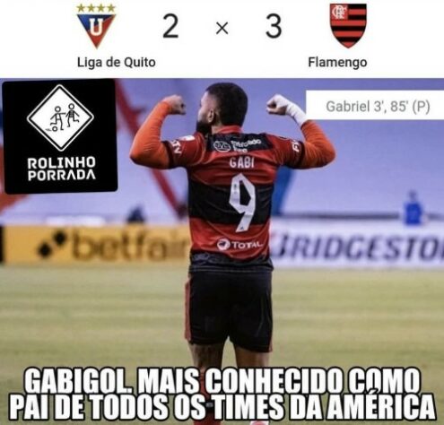 Libertadores da América: rubro-negros fazem memes comemorando vitória sobre a LDU e 100% na Libertadores