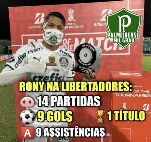 Libertadores da América: os melhores memes da vitória do Palmeiras por 2 a 0 sobre o Defensa y Justicia