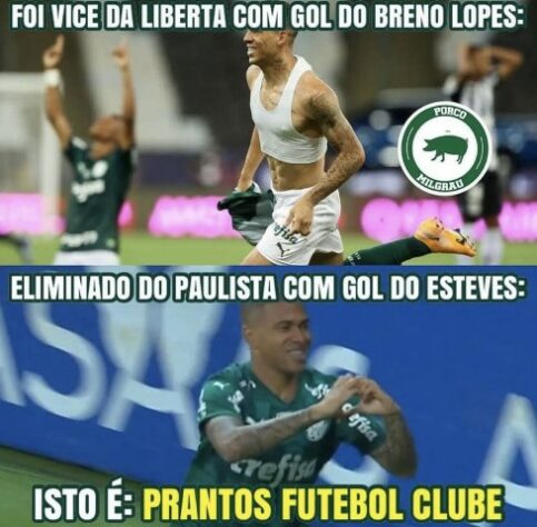 Corinthians, São Paulo e Santos são eliminados e viram memes nas