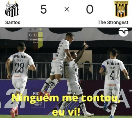 Libertadores da América: os melhores memes de Santos 5 x 0 The Strongest