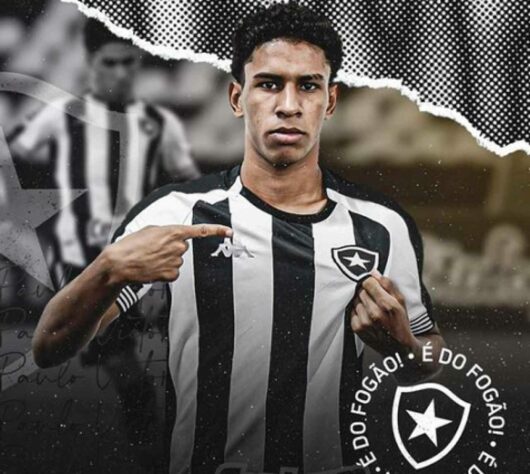 FECHADO - O Botafogo anunciou na manhã desta sexta-feira a compra em definitivo do lateral-esquerdo Paulo Victor até 2024. O jovem de 19 anos estava emprestado pelo Nova Iguaçu até o fim da temporada, mas agora teve parte dos direitos econômicos adquiridos pelo clube de General Severiano.